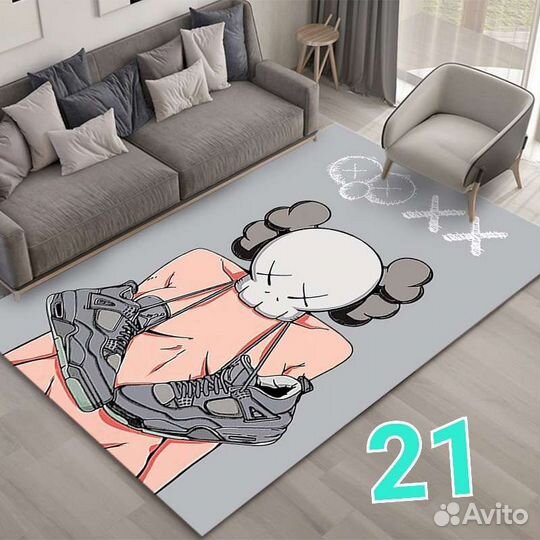 Kaws Nike air jordan bearbrick