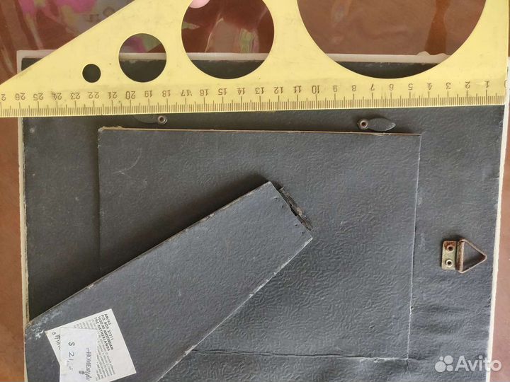 Массивная рамка для фото, гипс