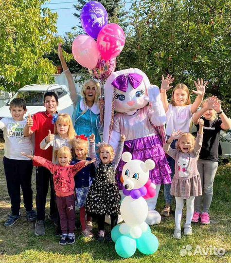 Аниматор, квест, ростовая кукла, выпускной