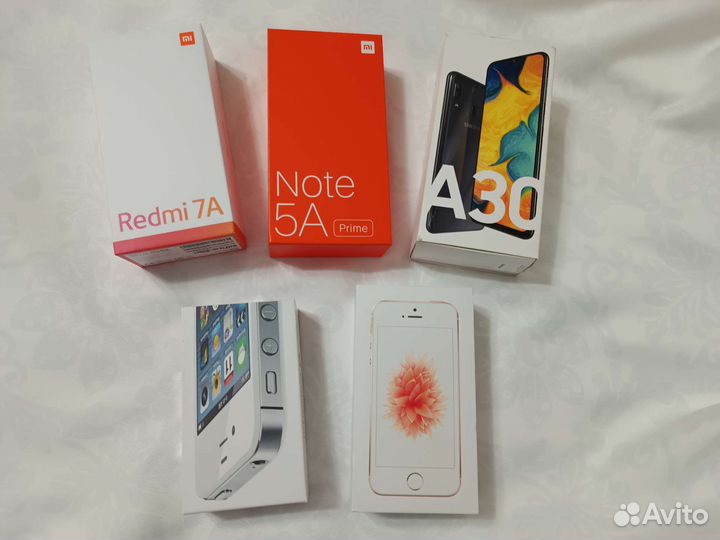 Коробка для телефона samsung xiaomi apple 5 шт