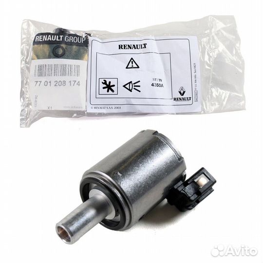 Renault 7701208174 клапан электромагнитный АКПП