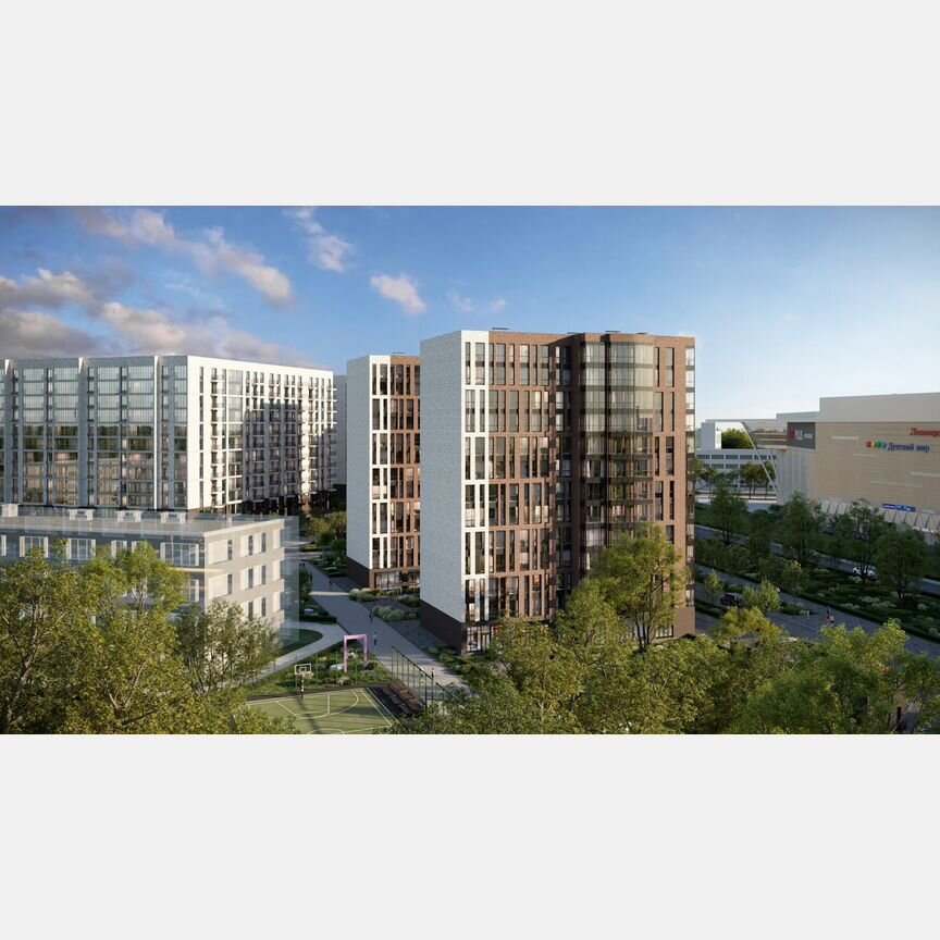 2-к. квартира, 60,2 м², 3/13 эт.