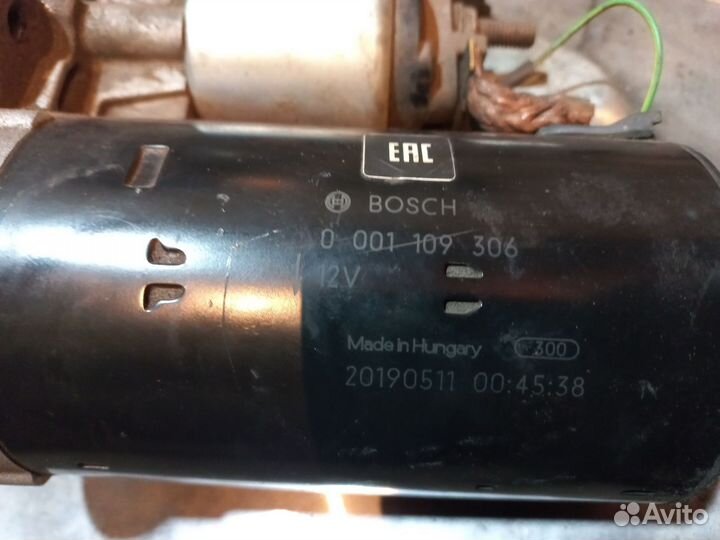 Стартер УАЗ патриот дизель ивеко 2.2