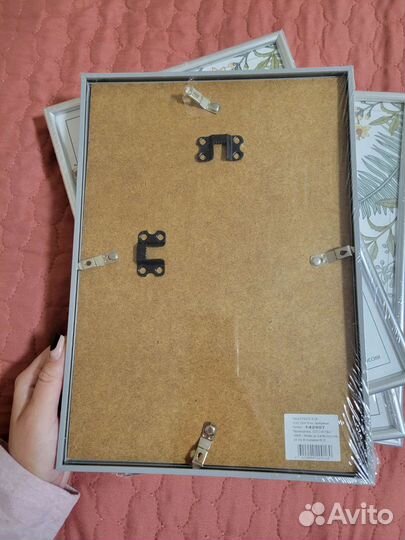 Рамка для фото и сертифткатов А4 пластиковый багет