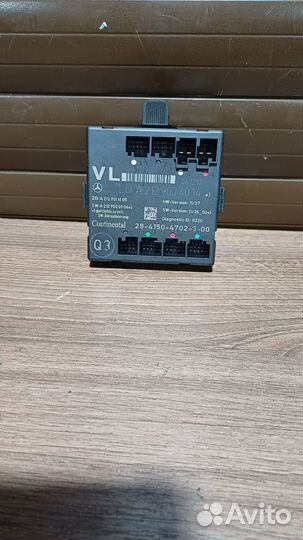 Блок управления двери передний левый Mercedes-Benz