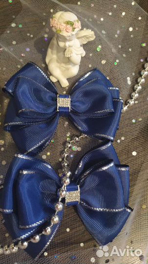 Резинки заколки ручная работа