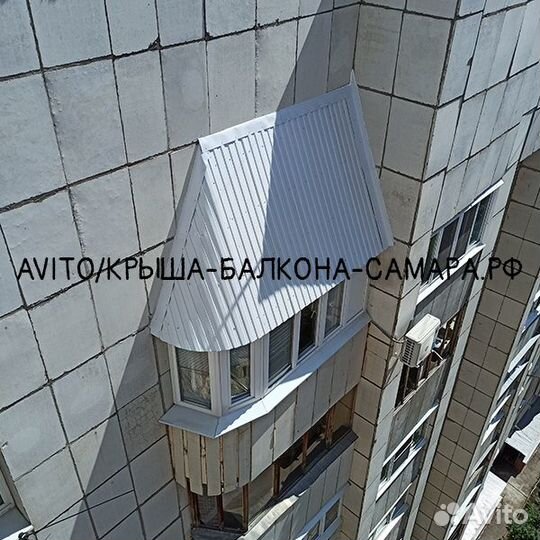 Ремонт крыши балкона Замена, монтаж, кровли лоджии