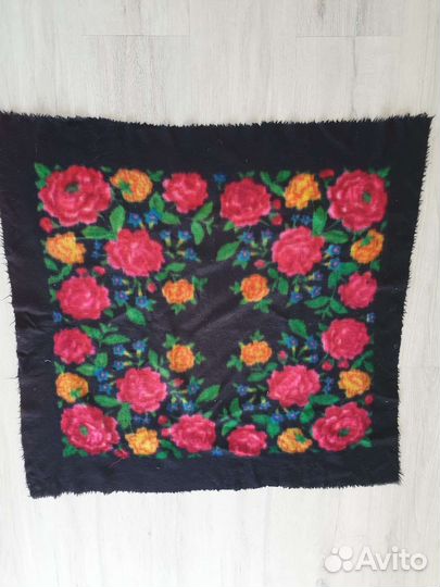 Старинные платки шерстяные