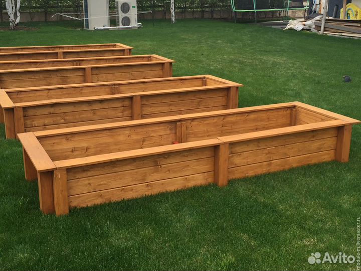 Деревянные грядки