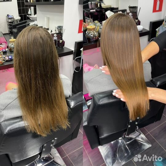 Кератин Ботокс Холодное восстановление Полировка