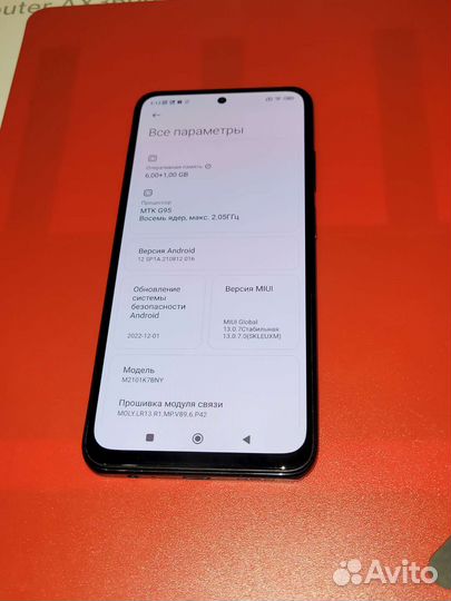 Телефон xiaomi redmi note 10 s