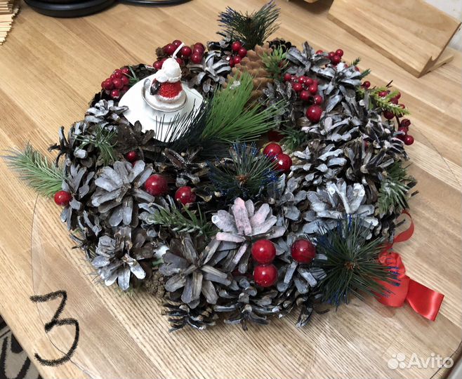 Новогодний рождественский венок