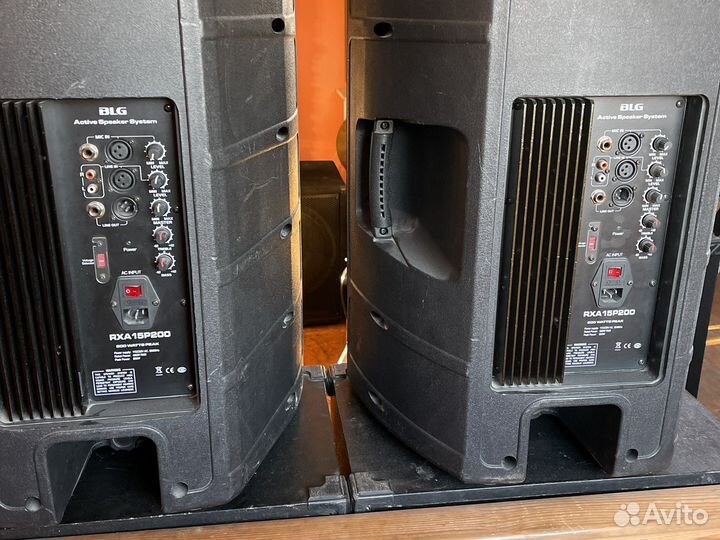 Концертные колонки 215 мидбас