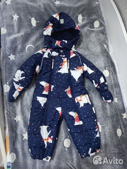 Зимний комбинезон-трансформер 68-74
