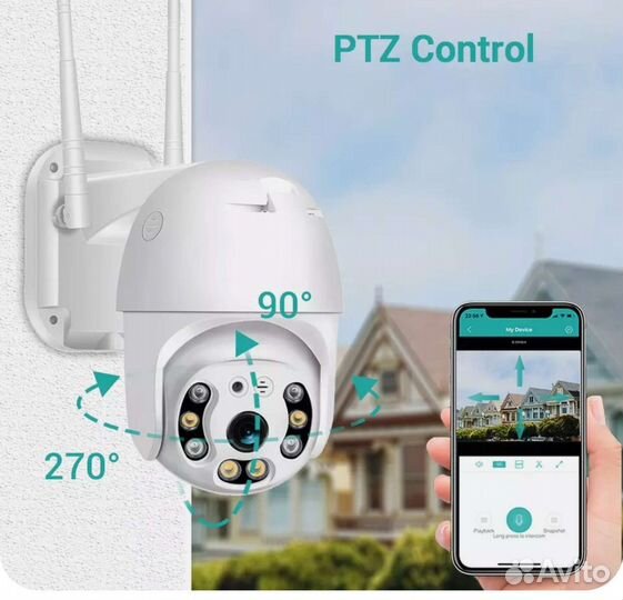 Камера видеонаблюдения 4g