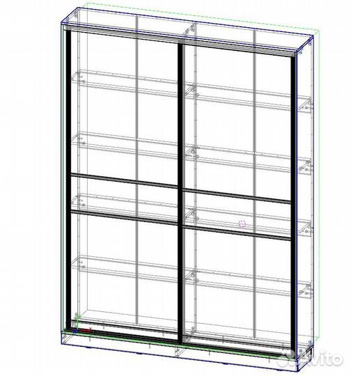 Встроенный шкаф купе на заказ