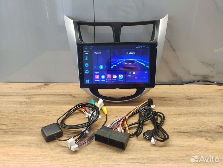 Магнитола hyundai solaris Установка бесплатно