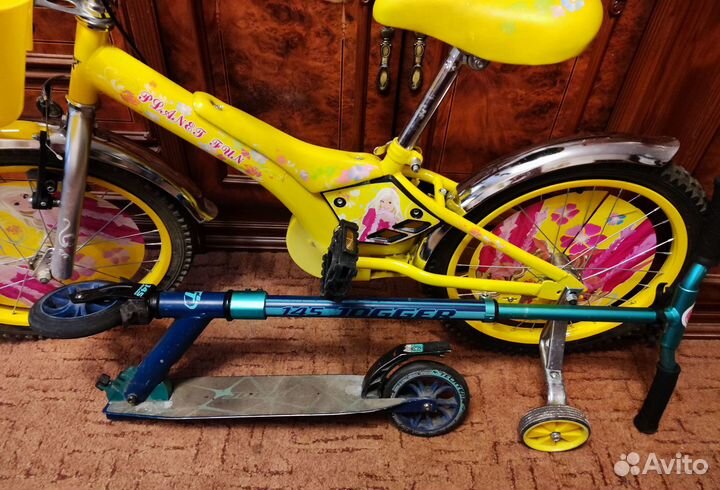 Детский велосипед для девочки