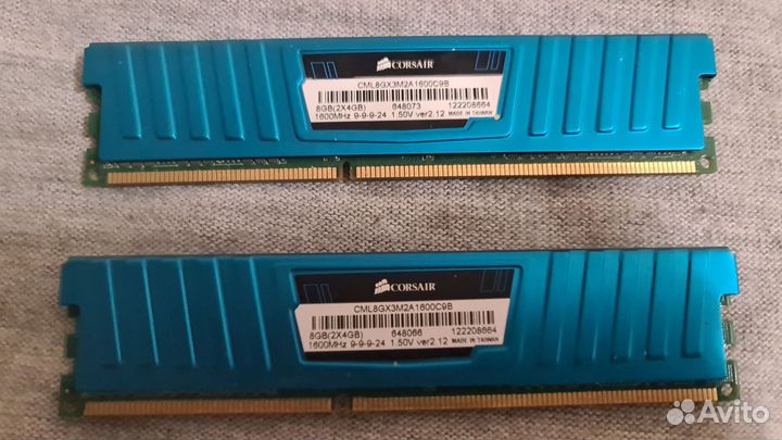 Оперативная память ddr3 8 gb Corsair