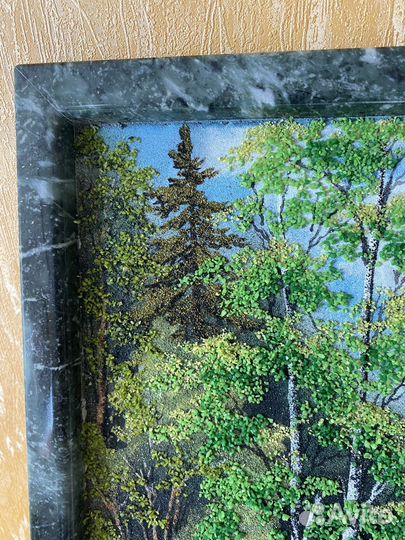 Панно из каменной крошки