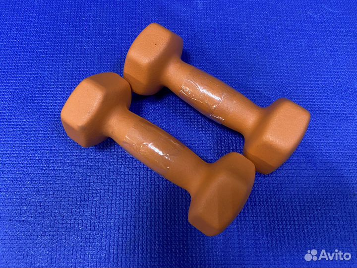 Гантель неопреновая Start Up HD1201 2кг оранжевый