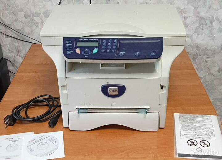 Мфу лазерное Xerox Phaser 3100 mfp/s eur