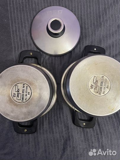 Кастрюля набор 4,5 л и 3,5 л zepter