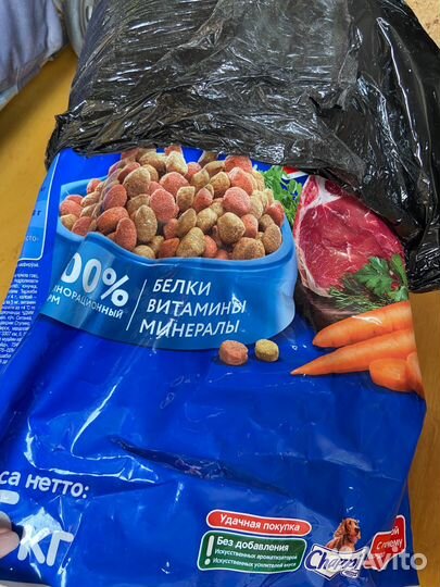 Собачий корм сухой в приют