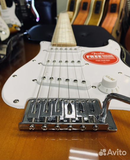 Гитара fender squier sonic strat 2 tone sunburst