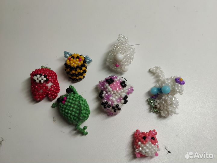 Амингуруми из бисера