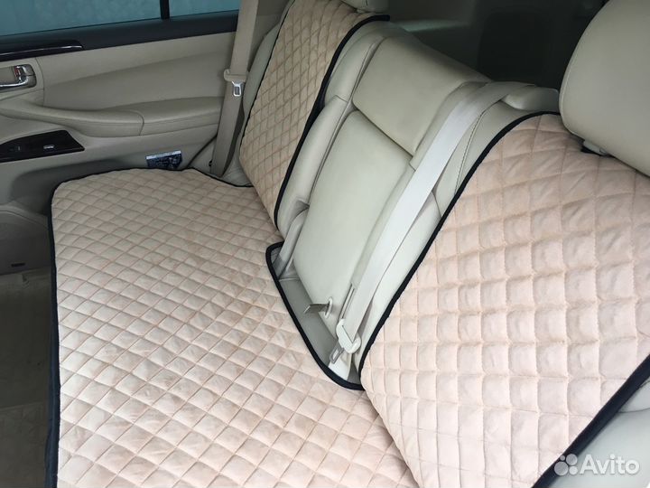 Накидки на сиденья из алькантары LX 570