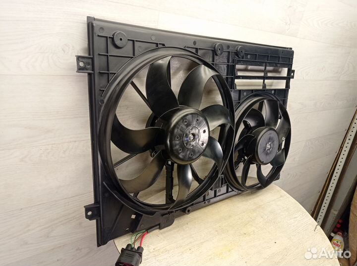 Вентилятор охлаждения Skoda Octavia Superb Yeti
