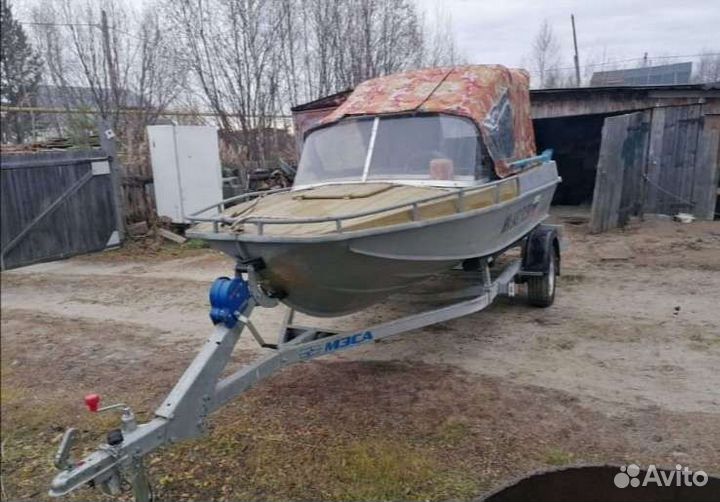 Казанка 5м4+ мотор Mercury60+ прицеп мзса 2021