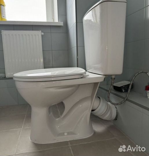 Унитаз компакт из новостройки