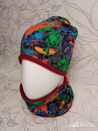 Шапка и снуд для мальчика