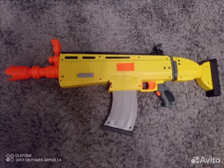 Бластер Фортнайт Нерф Скар fortnite Nerf Scar AR-L