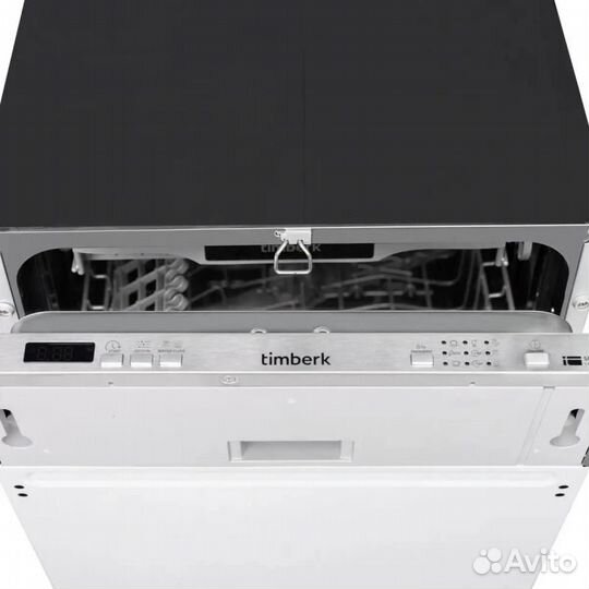 Посудомоечная машина Timberk Set&Dry T-DW45BI103, узкая, 60см, 11 комплектов, серебристая