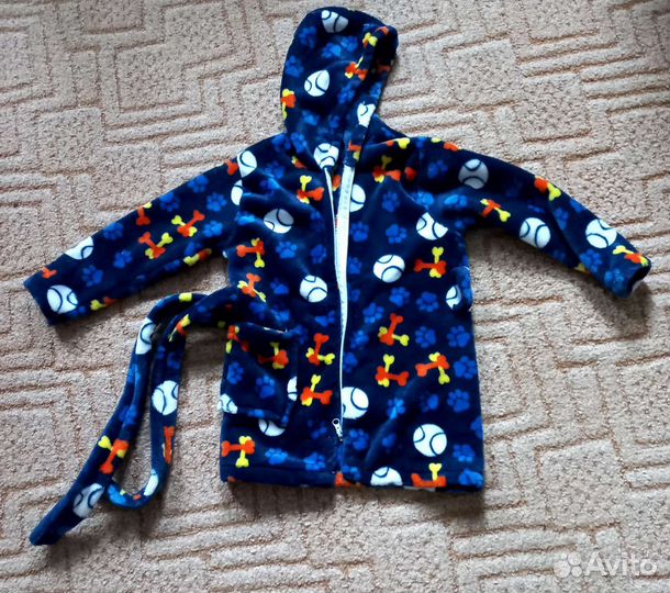 Халат банный детский