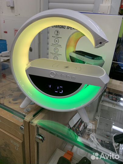 Беспроводной заряд RGB ночник и Bluetooth оптом