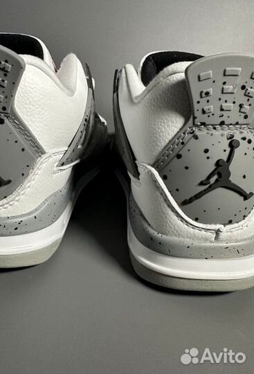 Кроссовки Air Jordan 4 White Oreo Люкс