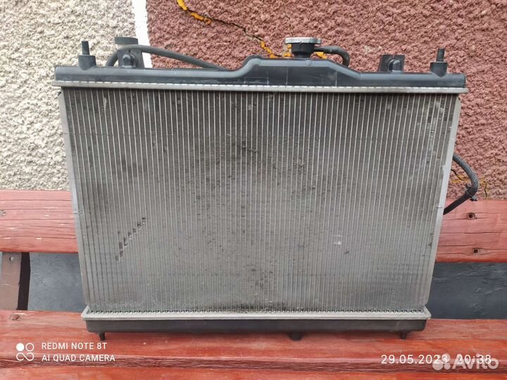 Радиатор nissan блюберд