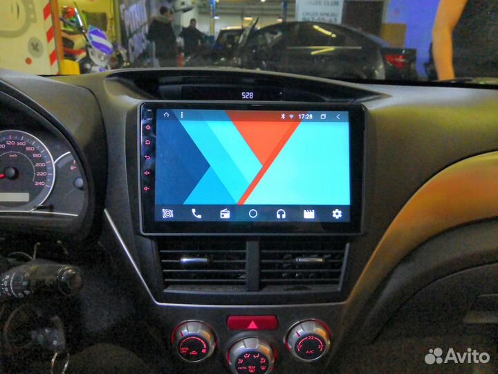 Android магнитола Forester 2008 - 2012, есть Teyes