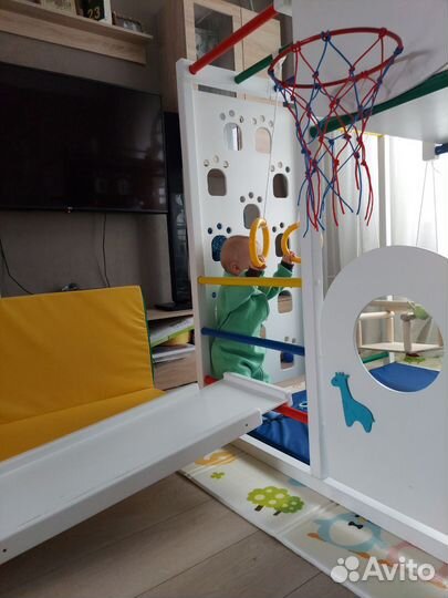 Детский двухэтажный спортивный комплекс Гуливер