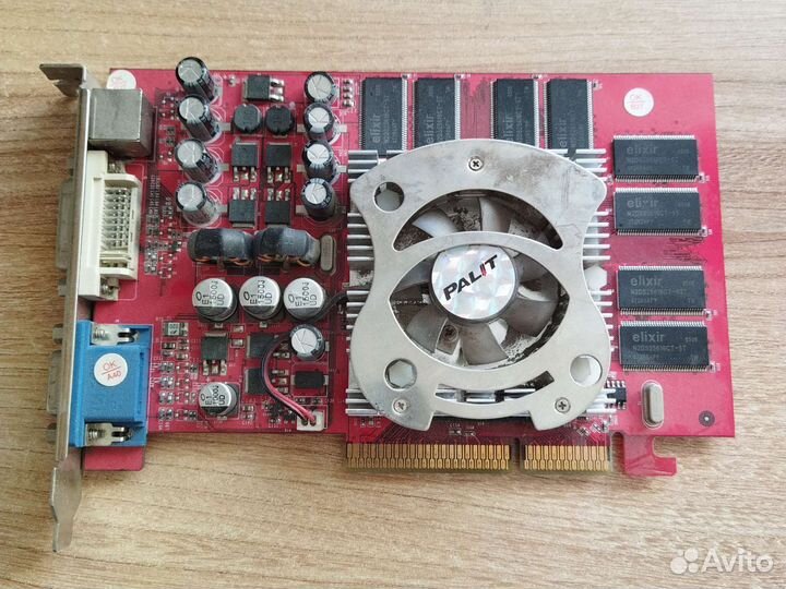 Видеокарта 6600 agp8x 256mb