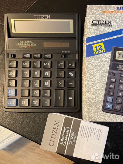 Калькулятор новый citizen