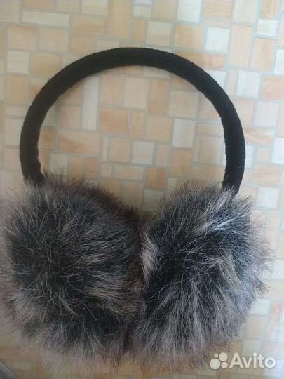 Меховые наушники