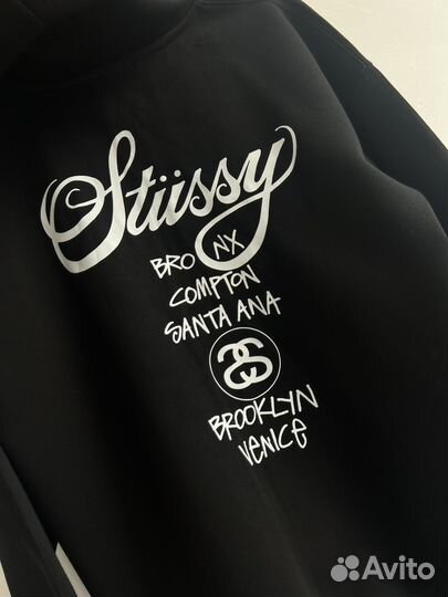 Зип Худи Stussy (Oversize)