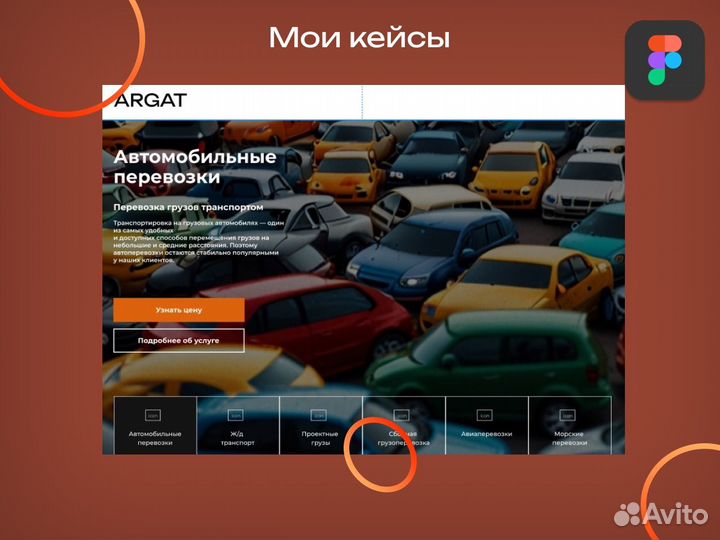 Дизайн веб сайтов в Figma