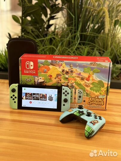 Чип Nintendo Switch Limited Edition+ microSD+Игры