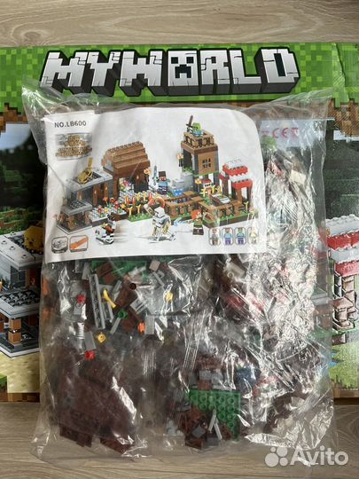 Конструктор деревня minecraft